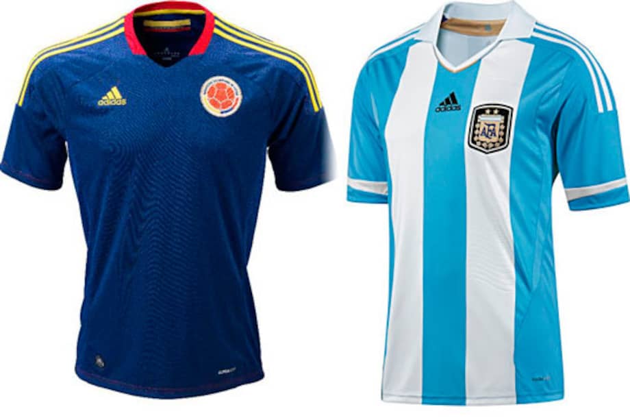 Gánate la camiseta de la selección Colombia o la de Argentina