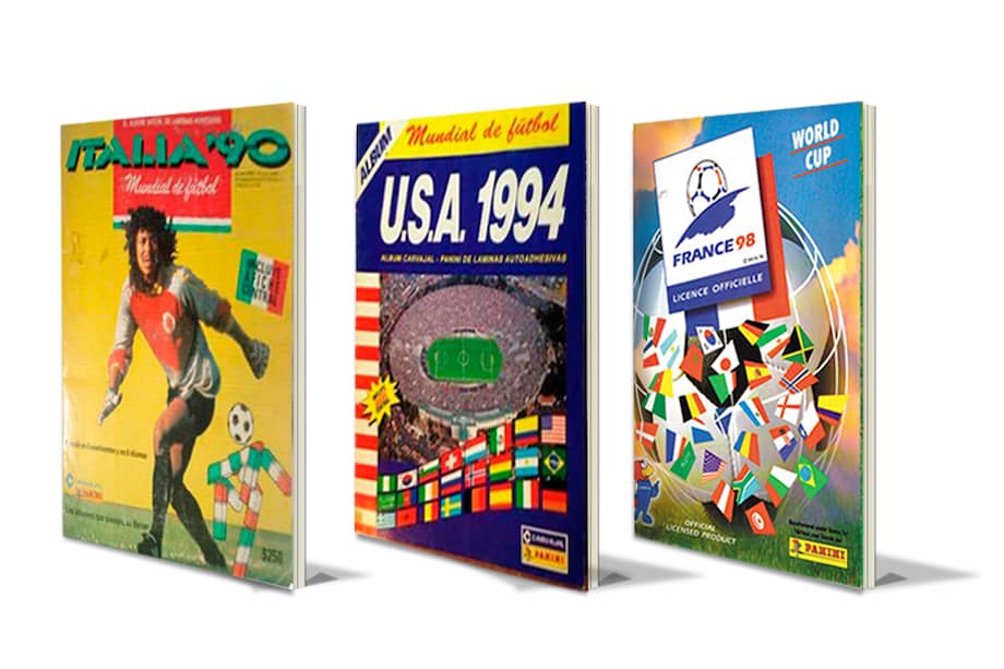 El servicio está disponible para todos los álbumes de los mundiales pasados hasta el de Italia 90. / Diseño por William Botía.