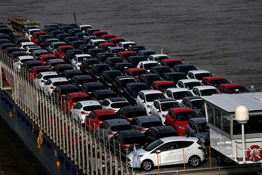 Exportación de automóviles de Ford. / Bloomberg