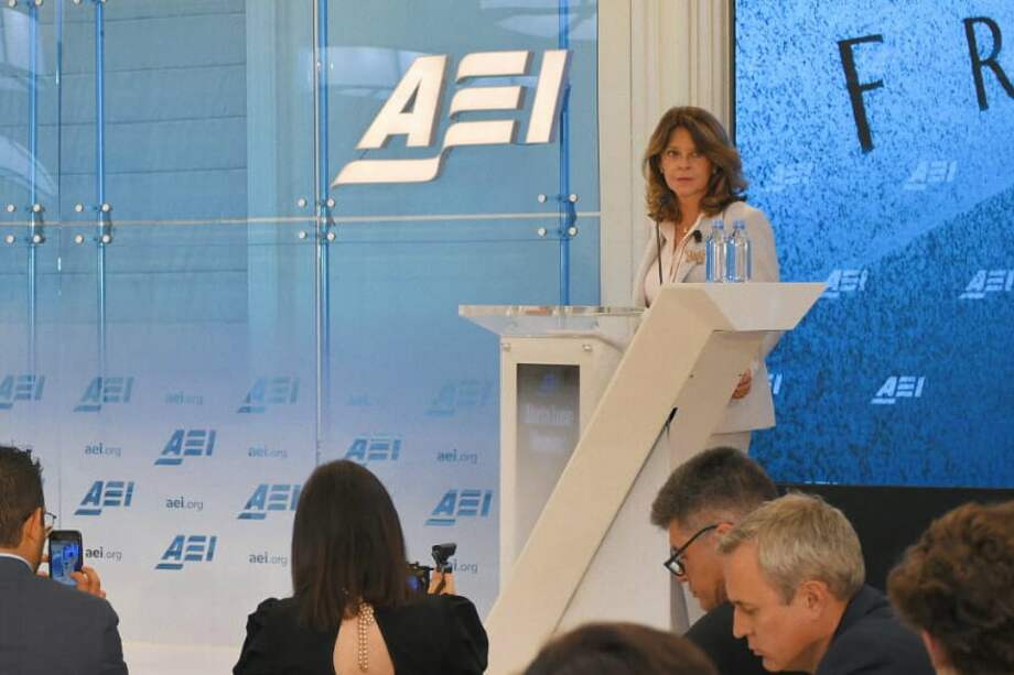 Marta Lucía Ramírez estará en Washington hasta el próximo 8 de mayo. / Vicepresidencia