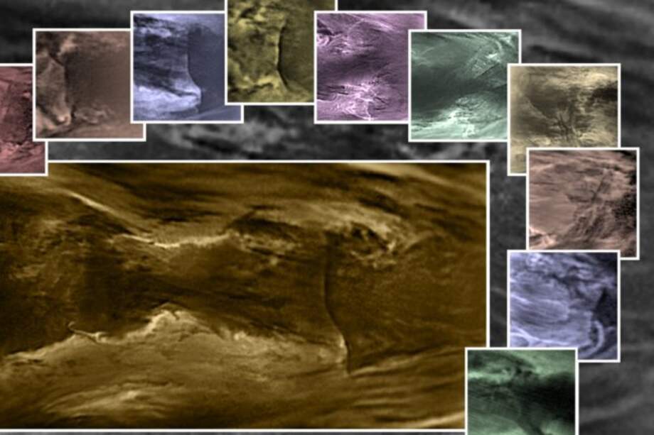 Las nubes profundas de Venus albergan una veloz perturbación en forma de discontinuidad tal y como se observa en la composición de imágenes infrarrojas tomadas por la misión japonesa Akatsuki.