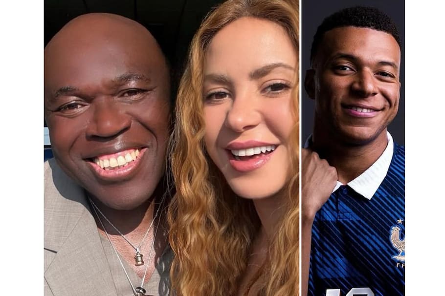Shakira sorprende con revelación sobre Mbappé y celebra con el padre del jugador francés