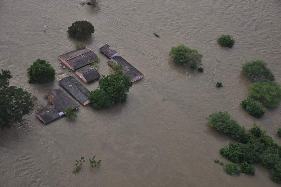 Inundación provocada por la ruptura del Canal del Dique, en el departamento del Atlántico, en el año 2010. / Archivo