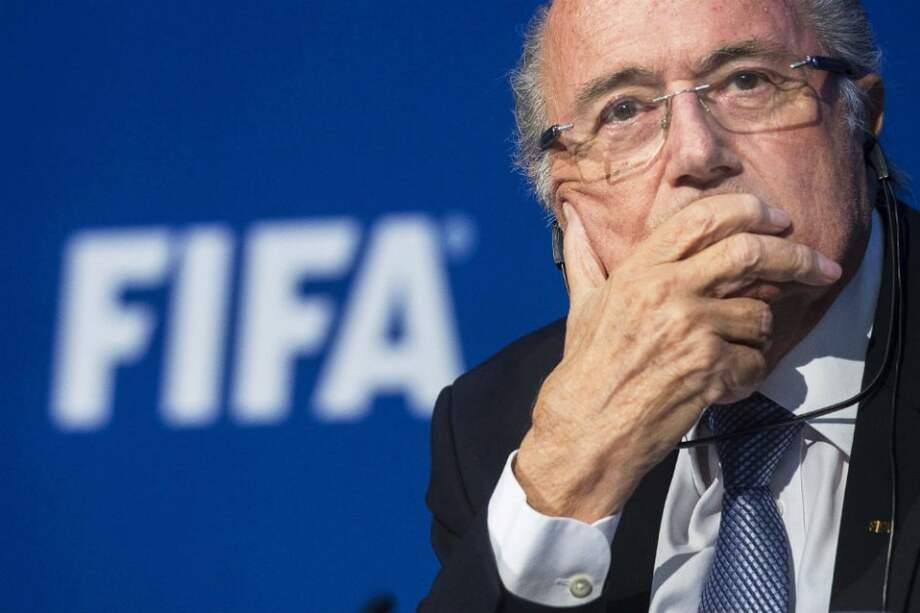 Joseph Blatter durante una rueda de prensa en Zúrich, Suiza. Foto: EFE