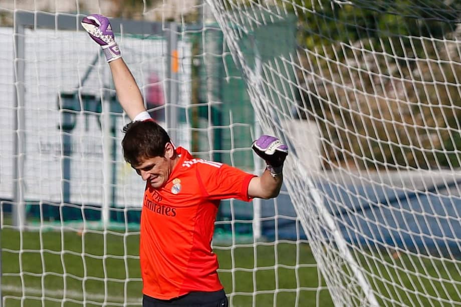 Iker Casillas, arquero del Real Madrid. Foto: EFE