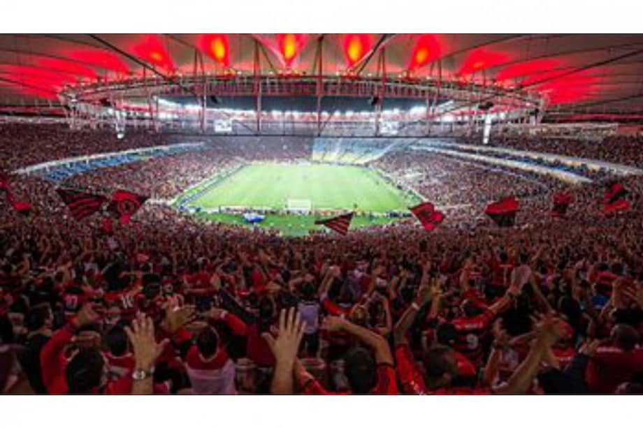 La hinchada del Flamengo en el Maracaná. / Tomada de internet.