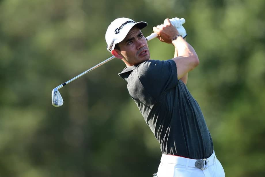 Camilo Villegas terminó en la posición 20 en la primera ronda en el Wyndham Championship. Foto: AFP