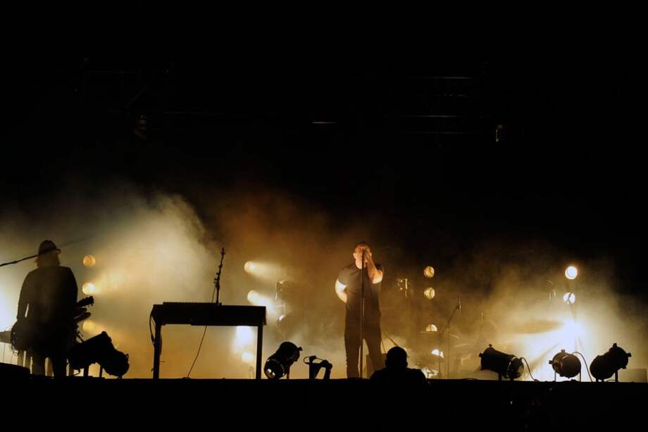 Nine Inch Nails en el festival Vive Latino de México 2014.
