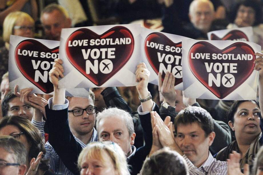 Reciente encuesta otorga ventaja al "no" sobre independencia de Escocia