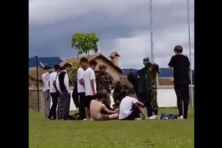 Imagen de video difundida por la concejala de Bogotá, Heidy Sánchez.