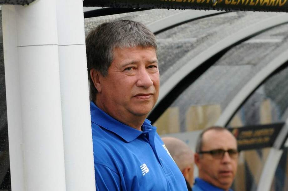 Hernán Darío Gómez, director técnico colombiano de la selección de Panamá. / EFE