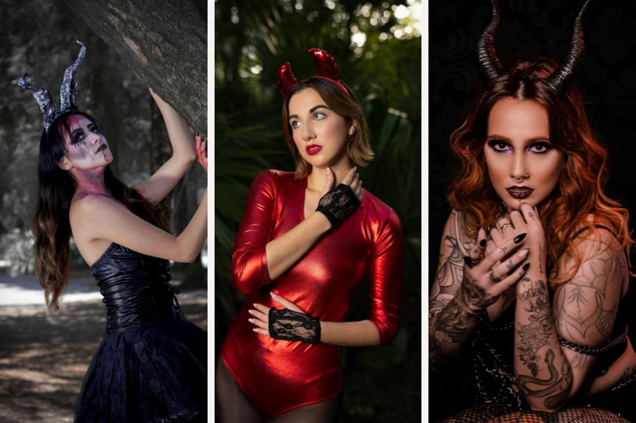 Uno de los disfraces más frecuentes en Halloween es el de diabla, por ello, dejamos estos maquillajes con los que es posible destacar entre las demás.