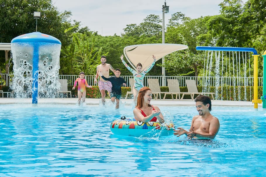 Imagen del Hotel y Parque Acuático Lagosol. / Compensar