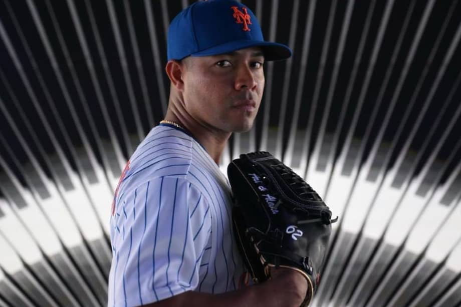 El colombiano José Quintana, lanzador de los Mets de Nueva York.