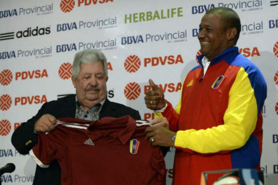 Rafael Esquivel, expresidente de la Federación Venezolana de Fútbol. Foto: AFP