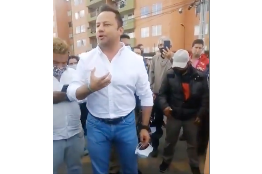 El alcalde Wilson García Fajardo pidió a los manifestantes no bloquear las vías internas del municipio.