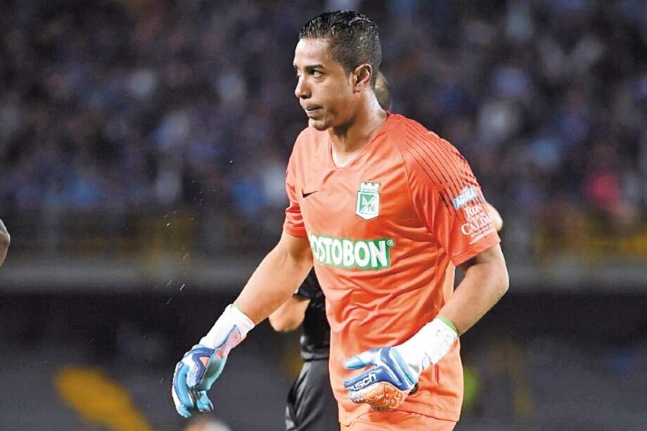 El arquero José Fernando Cuadrado es uno de los hombres de experiencia en el Atlético Nacional. / Cristian Garavito