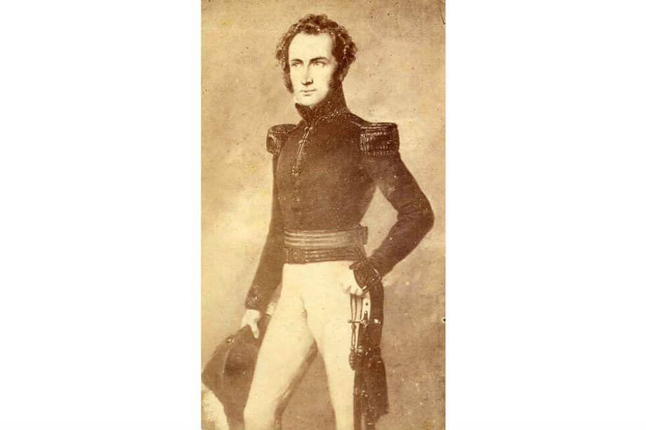 Daniel Florencio O´Leary Burke fue un militar irlandés que posteriormente se convirtió en el edecán de Simón Bolívar. / Cortesía Flickr