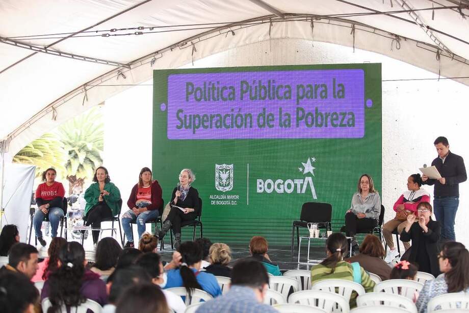 Presentación de la política pública para la superación de la pobreza en Bogotá.