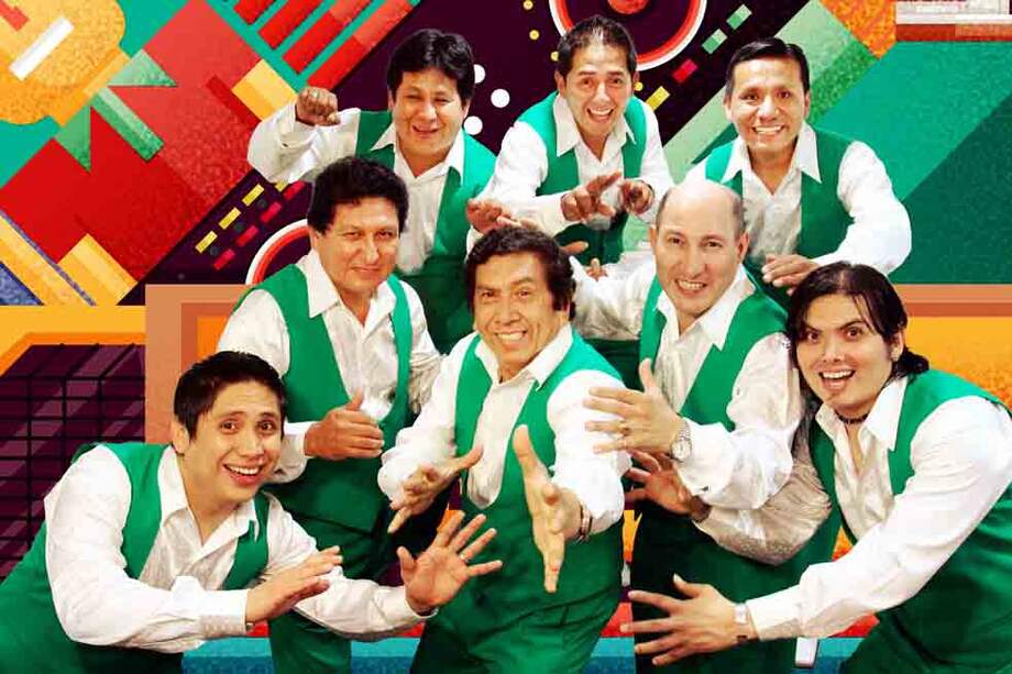 Los Mirlos, de Perú, cerraron la jornada musical de ayer en el Festival Centro, en Bogotá. / Fotos Cortesía Fuga