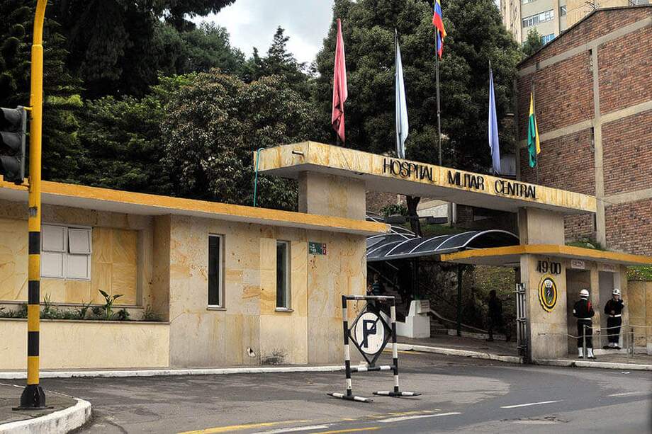 Gutiérrez fue atendido en el Hospital Militar desde el 31 de marzo. / Archivo El Espectador