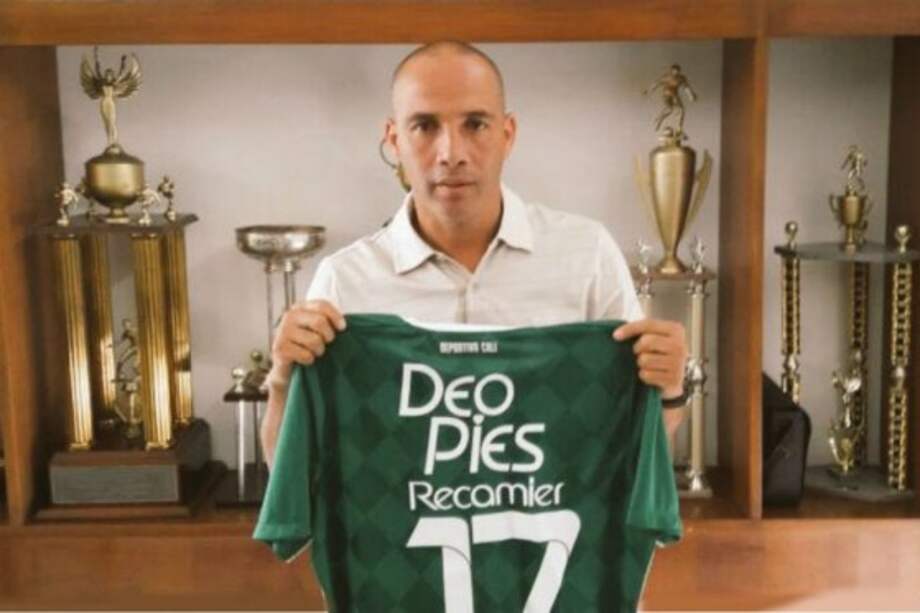 Máyer Candelo, jugador del Deportivo Cali. / Archivo