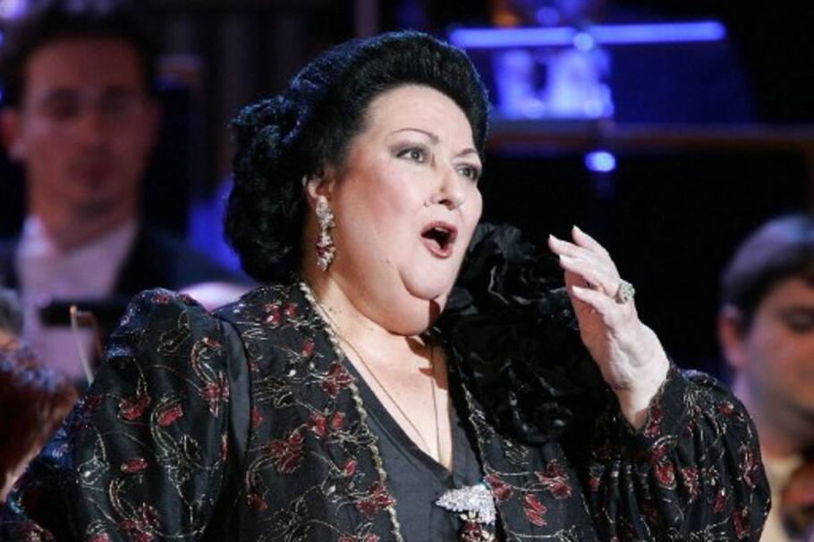 (FILES) In this file photo taken on January 27, 2005 Spanish opera singer Montserrat Caballe performing at the Palais des Festivals in Cannes.
The famous Spanish soprano Montserrat Caball� died on October 6, 2018 at age 85 in Barcelona, according to the Sant Pau hospital sources in Barcelona. / AFP PHOTO / Pascal GUYOT