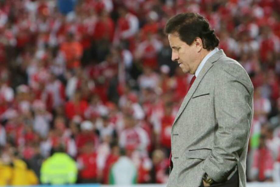 César Pastrana, presidente de Independiente Santa Fe. / EFE