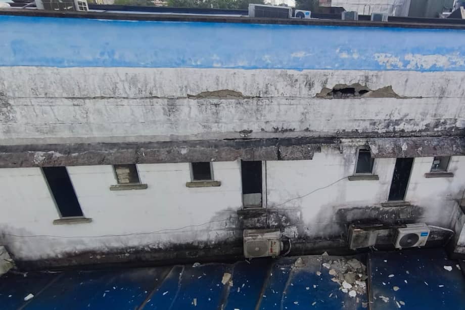 Así funciona el Hospital Israel Roldán de Quibdó tras los daños que dejó el terremoto y que redujeron su capacidad de atención. /Cortesía
