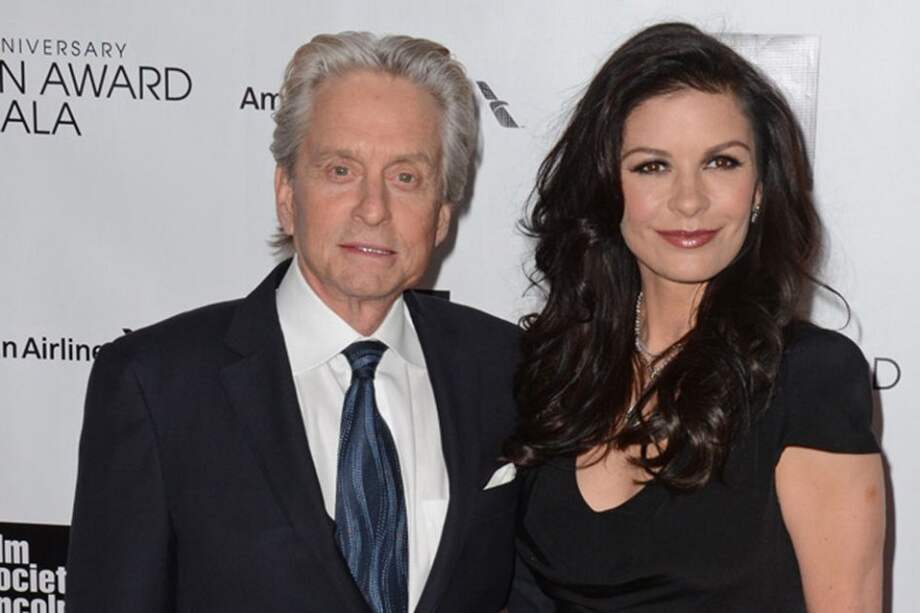 Michael Douglas y Catherine Zeta-Jones.