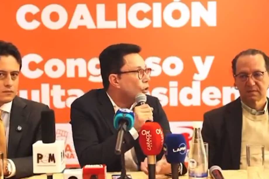 Luis Carlos Reyes, Carlos Caicedo y Jaime Araujo.