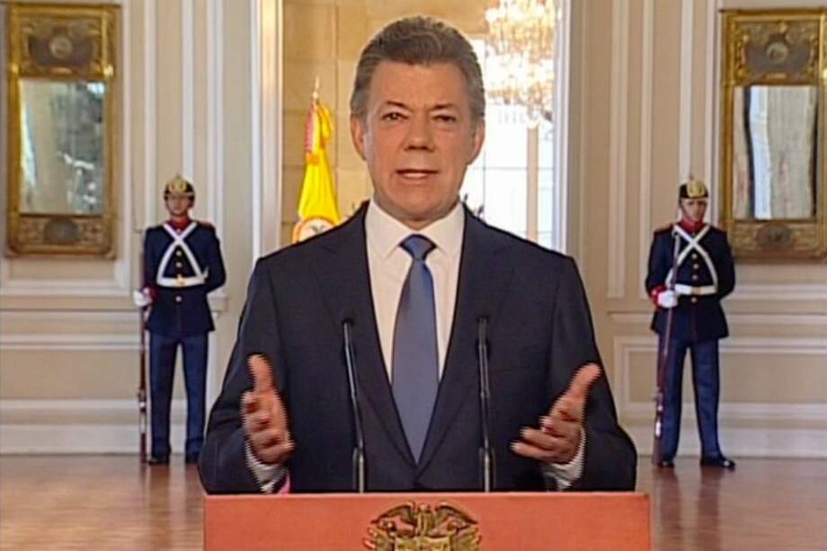 Alocución presidencial sobre el 'Acuerdo General para la Terminación del Conflicto'