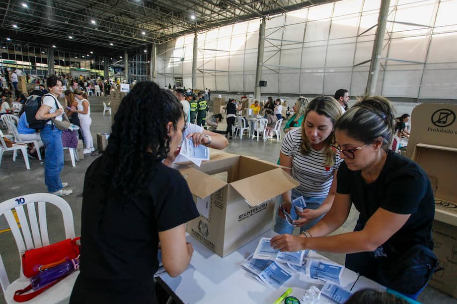 Conteo de votos de las elecciones de segunda vuelta.