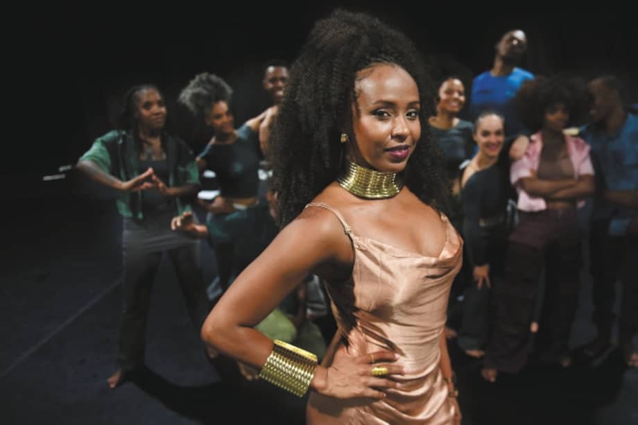 Yndira Perea es la primera bailarina en la compañía Sankofa Danzafro. / Nelson Sierra G.