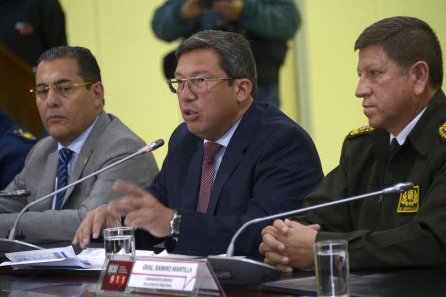 El gobierno de Ecuador revela la identidad de los dos nuevos secuestrados de Guacho. Se trata de una pareja ecuatoriana, Efrén Villacís Gómez y Kathy Vanesa Velasco Pinargote. / AFP