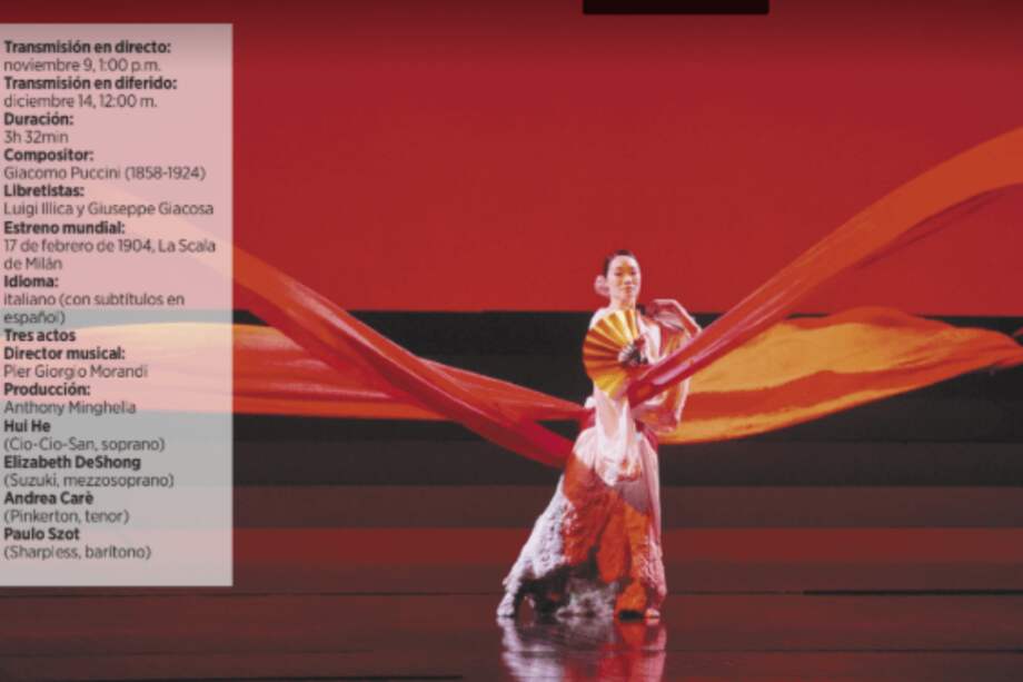 Este año, la soprano Hui He tiene el papel principal en la conmovedora ópera de Puccini. / Cortesía Met