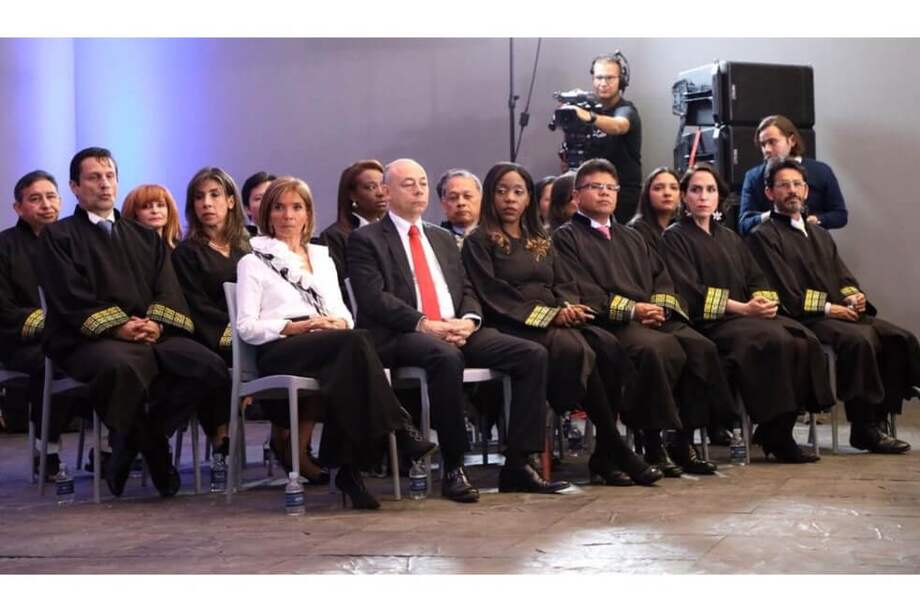 "Con el trabajo silencioso, metódico, riguroso y prudente de todos los miembros de la JEP, las críticas que se la han formulado se han debilitado”. / Foto: Twitter de la JEP