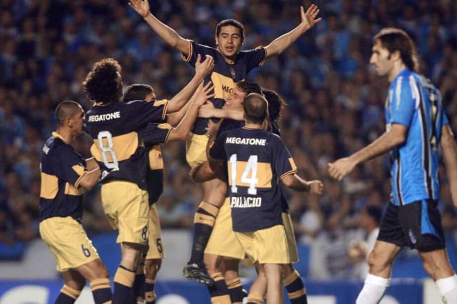 Juan Román Riquelme, actual dirigente de Boca, fue la figura del equipo xeneize en la final de 2007 contra Gremio.