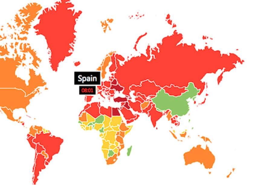 ¿Qué países consumen más porno?