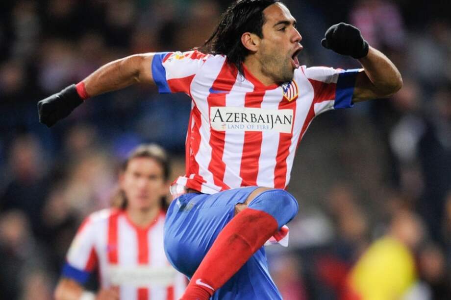 Falcao anotó 5 goles en el triunfo del Atlético ante La Coruña