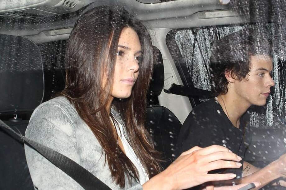 Kendall Jenner y Harry Styles, el miércoles en Los Ángeles.