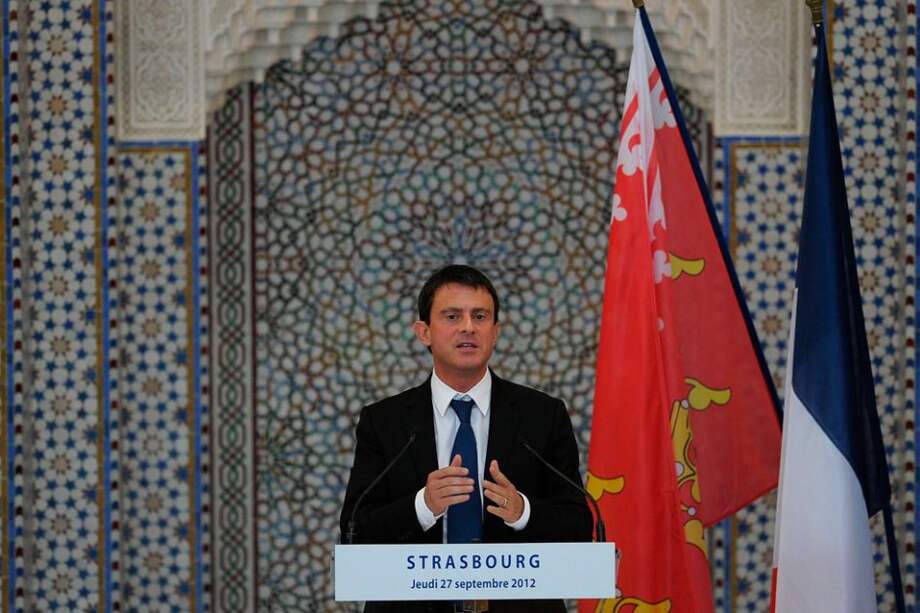 Ministro francés del Interior y de Cultos, Manuel Valls. Foto: AFP