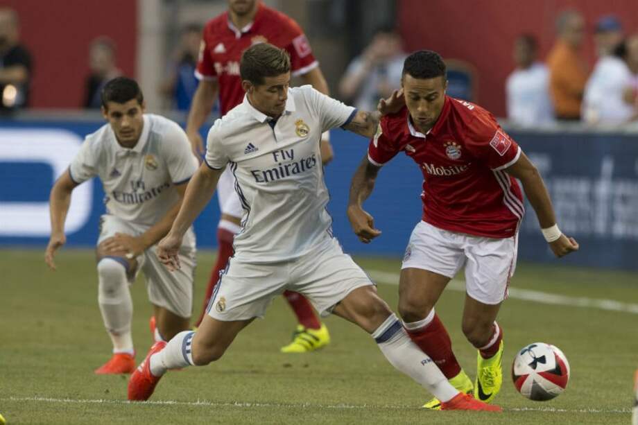 James Rodríguez, mediocampista del Real Madrid. Foto: AFP