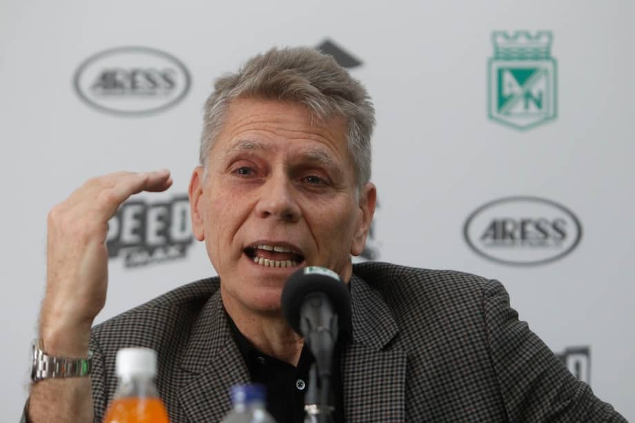 Paulo Autori, técnico de Atlético Nacional. / Luis Benavides