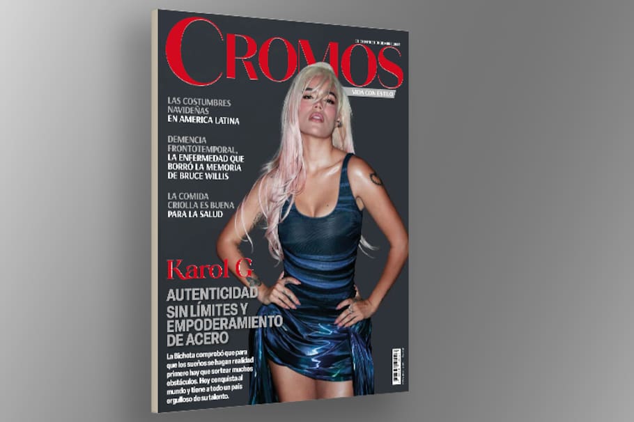 Karol G en las páginas de Cromos