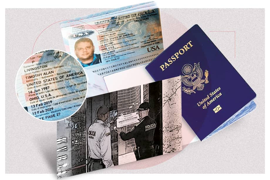 Timothy Alan Livingston, de 36 años, fue el ciudadano estadounidense que ingresó dos menores de edad a su habitación en un apartahotel de Airbnb en Medellín.