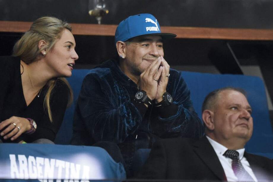 Diego Maradona, exfutbolista argentino. Foto: AFP