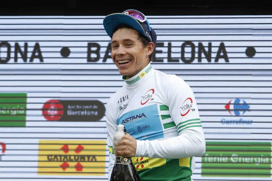 Miguel Ángel López logró el título de la Vuelta a Cataluña. / EFE