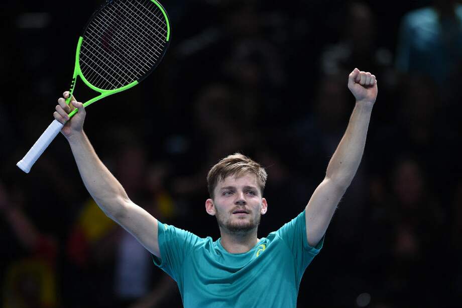 Primer triunfo del belga sobre el tenista español. / EFE