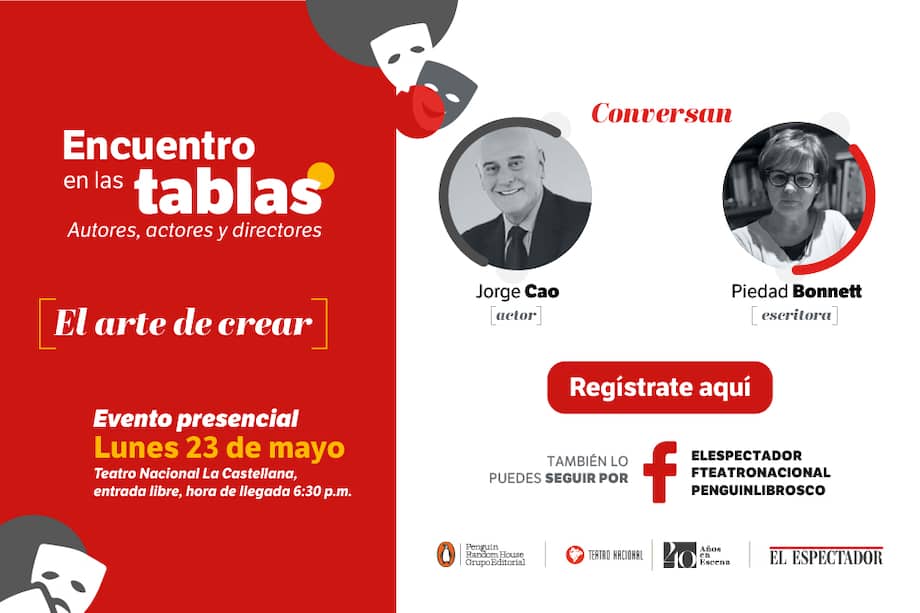 La célebre escritora y el carismático actor, hablarán del arte y su proceso creativo.